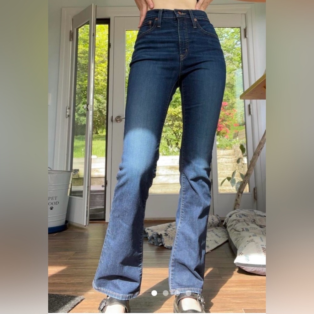 Never Worn! J. Crew Women's Dark Blue Boot Cut Jeans